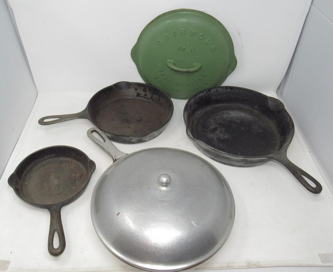 Griswold Skillets 8 Enameled Skillet Cover (1 of 4)