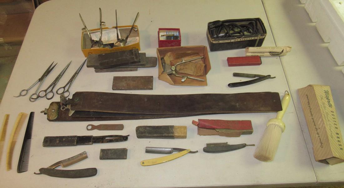 Straight Razors Strops Scissors Sharpening Stones (1 of 5)