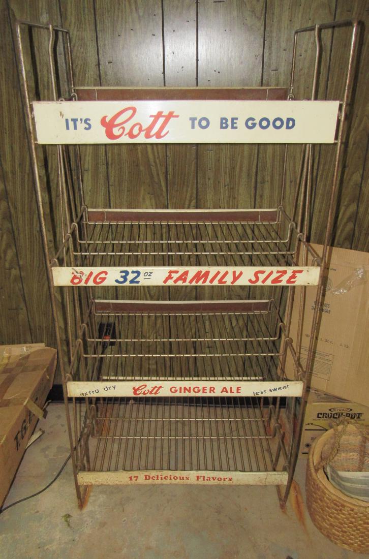 Cott Ginger Ale Display Rack (1 of 1)