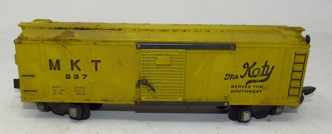 American Flyer 637 The Katy Box Car: Needs to be cleaned