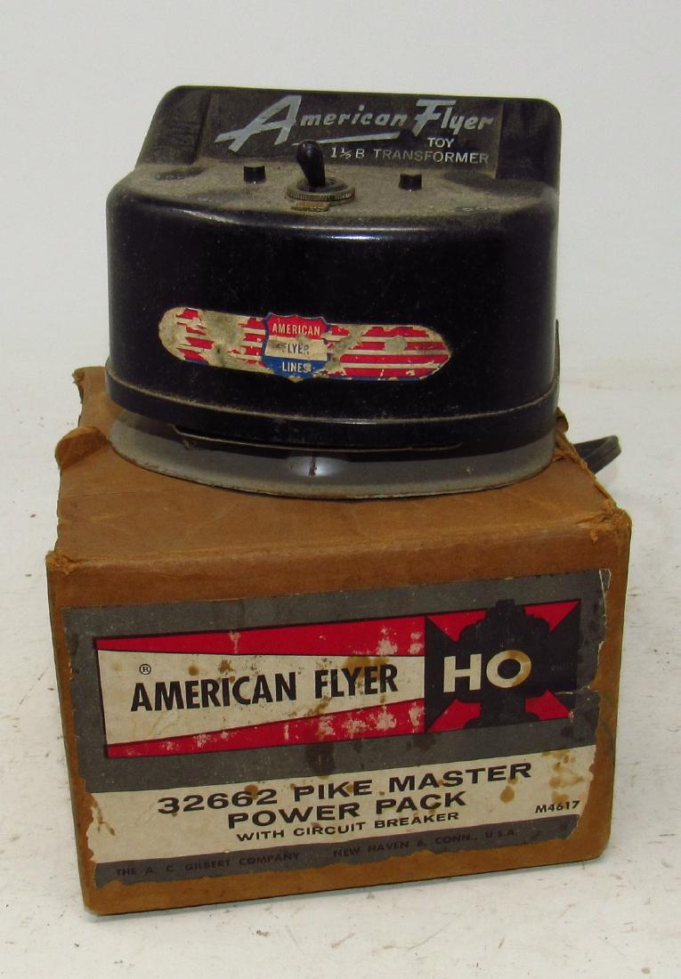 American Flyer HO Scale 1 1/2 B Toy Train Transformer: Sold in untested condition