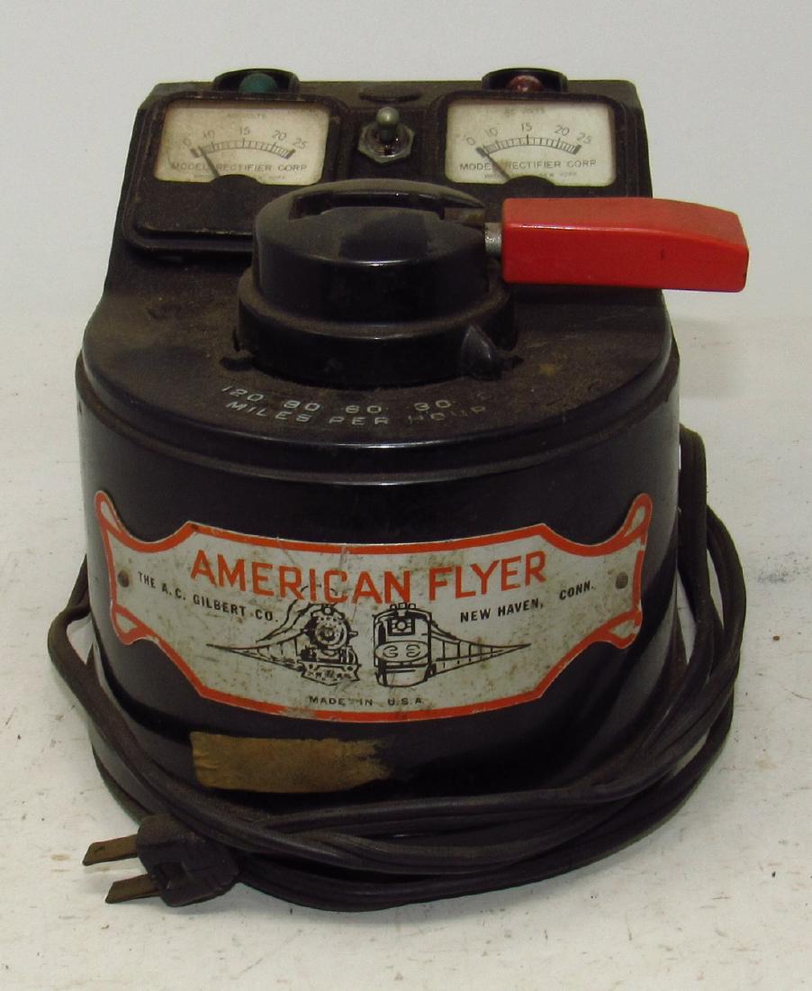 American Flyer 19B Toy Train Transformer: Sold in untested condition