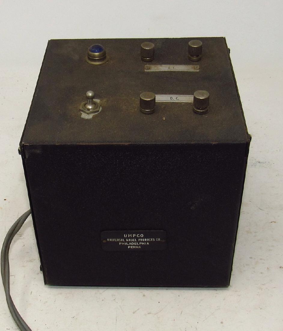 Umpco Universal Model Product Toy Train Transformer: Sold in untested condition