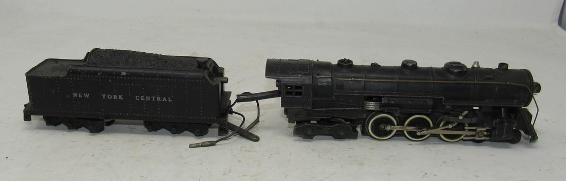 Steam Locomotive with New York Central Tender: HO Scale Sold in untested condition