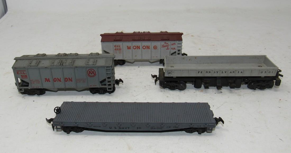 HO Scale Flat Dump Box Train Cars: Getting all pictured