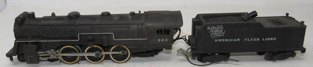 293 Steam Locomotive New York New Haven Hartford: American Flyer Engine sold in untested condition