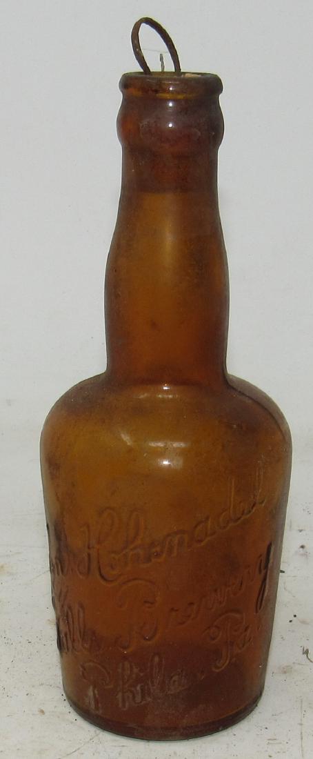 John Hohenadel Falls Brewery Philadelphia Bottle: Apprx 7" tall. No damage