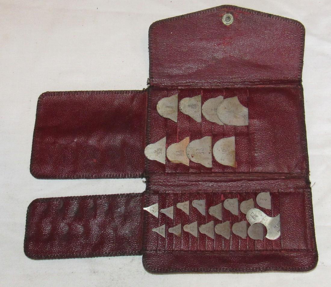 Lufkin 77c Radius Gage Set