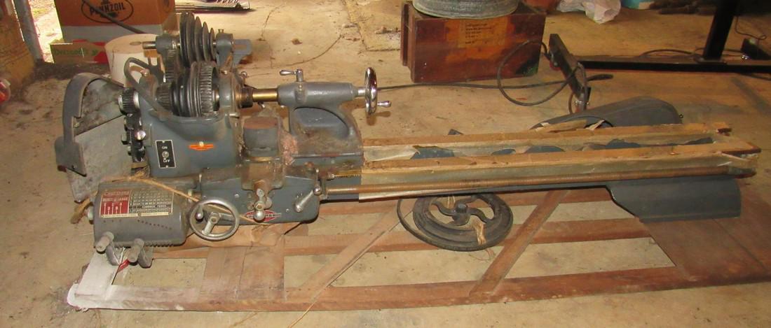 Craftsman Lathe New Old Stock ?: New old stock ? Looks like it was never used . Still on wooden crate and still has some wrapping on it. Total length is approx 58" long. SOLD AS IS , in untested condition