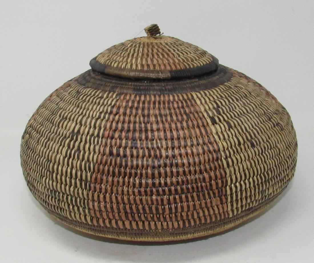 Pima Tribe Style Indian Basket (1 of 5)