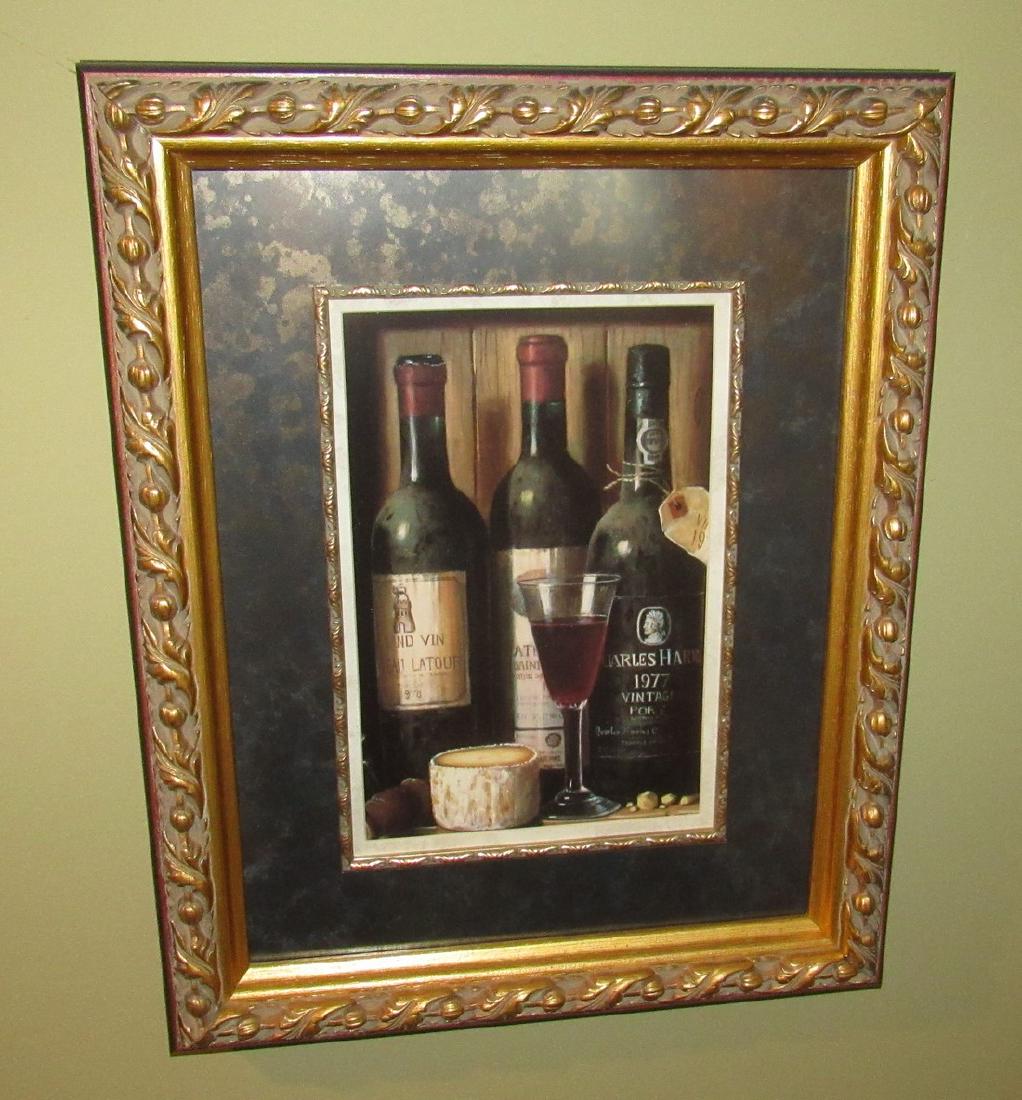 Wine Print: Approx 16" x 20"