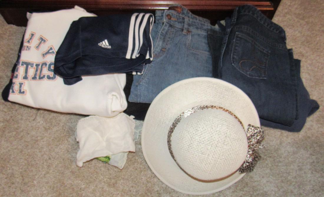 Misc Clothing and Belts: Lee Jeans are 5/6m