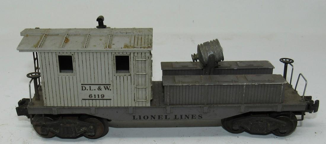 Lionel Lines 6119 D.L.&W Work Caboose: O Gauge