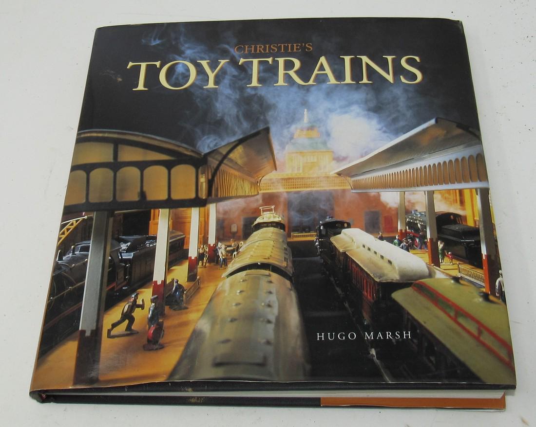 Christies Toy Trains Book by Hugo Marsh: Train book