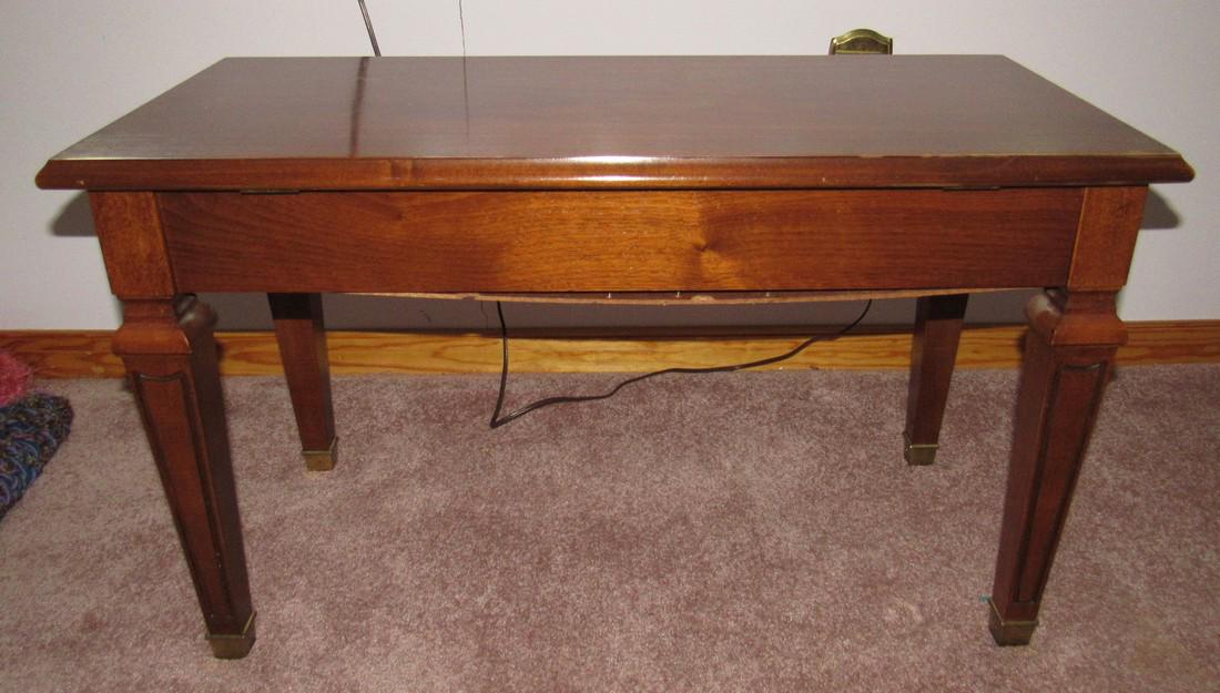 Piano Bench: Approx 14" x 30" x 18" tall