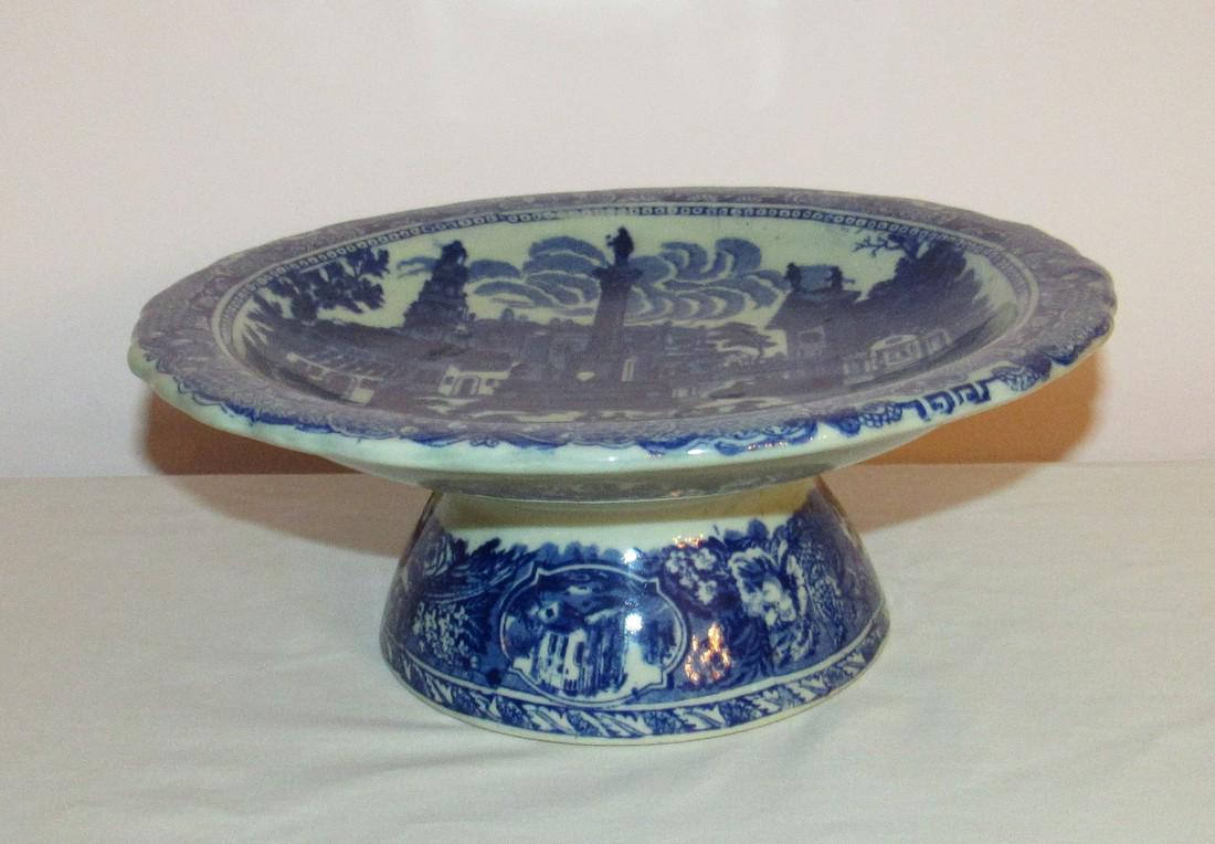 Victoria Ware Ironstone Compote: Approx 10" in diameter and 4" tall