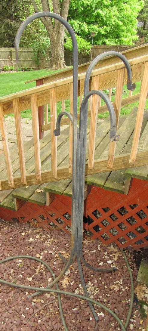 Free Standing Shepherds Hooks: Approx 65 1/2" tall