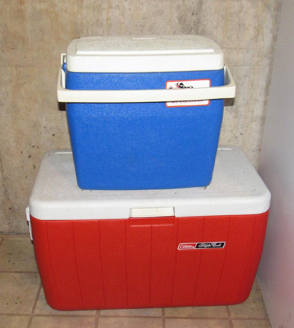 Coleman Coolers: Getting both pictured.