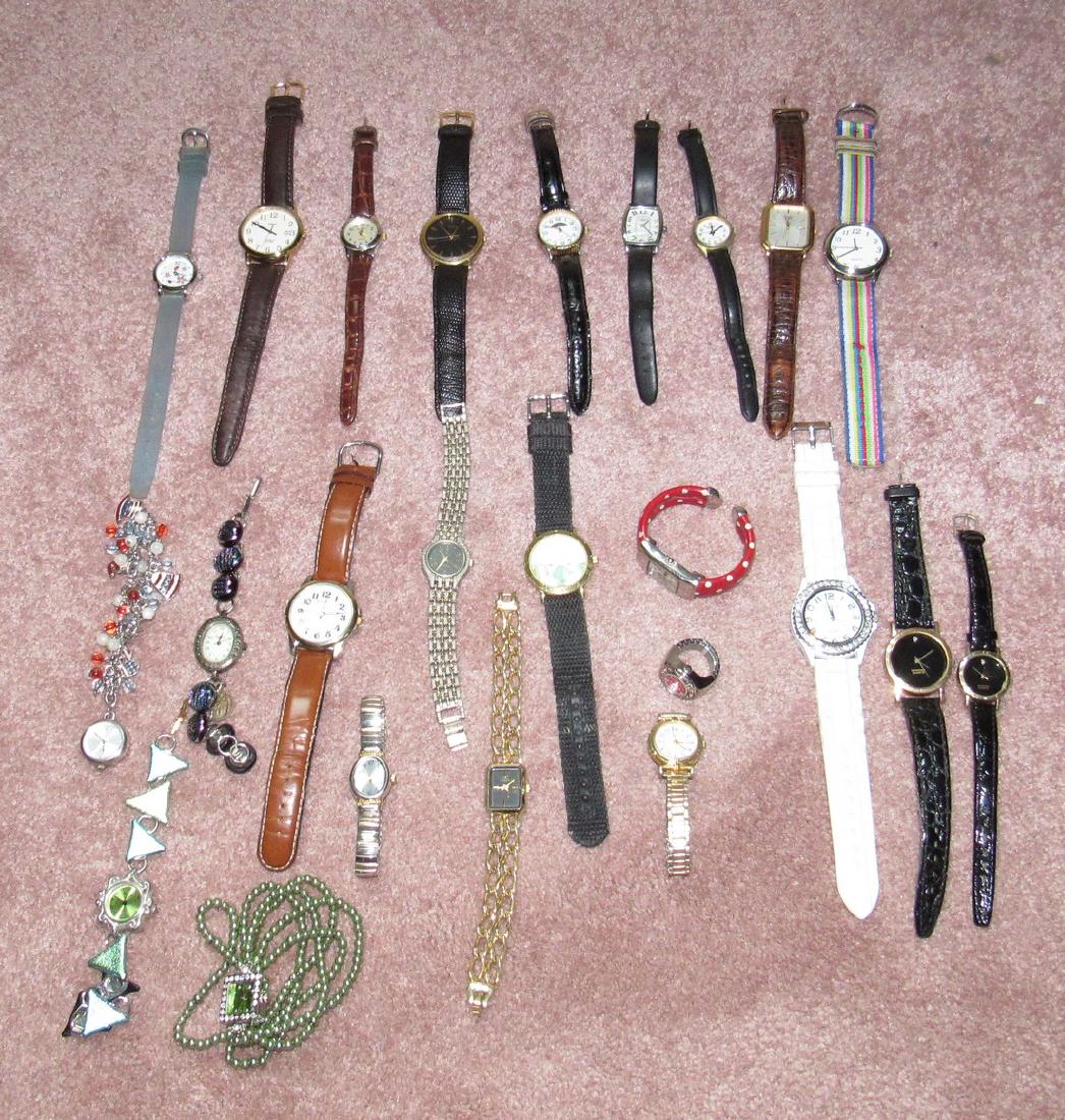 Large Lot of Watches Figaro Chanel Seiko Watch-It: Getting all pictured