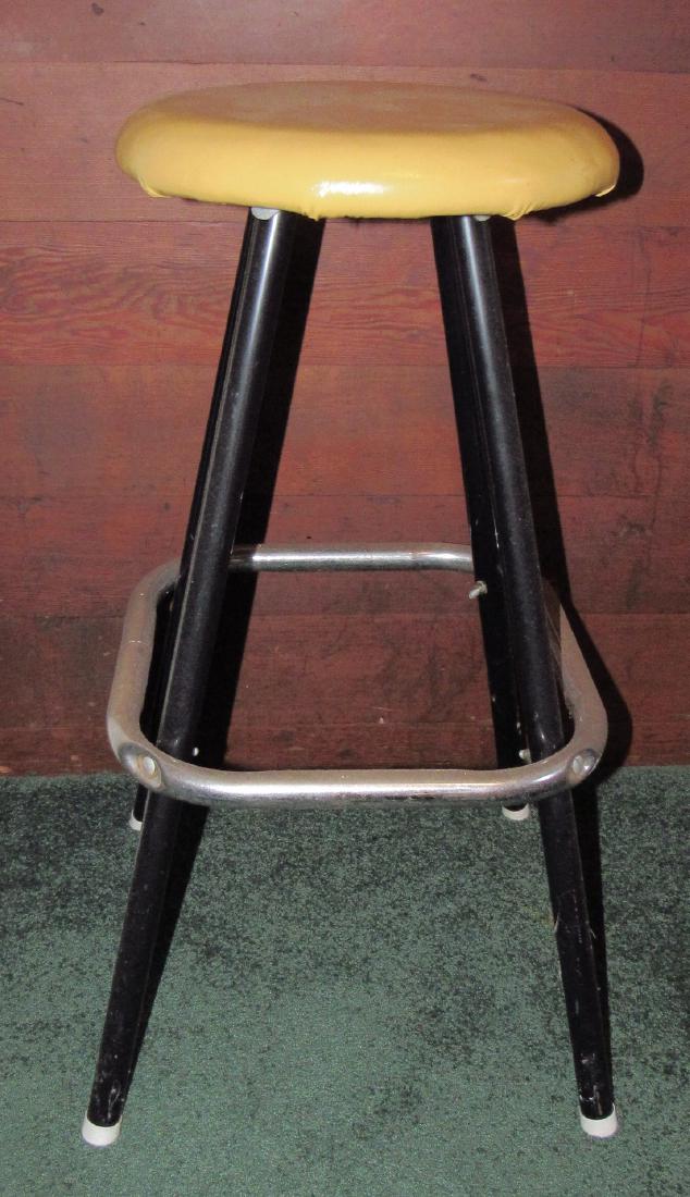 Metal Kitchen Stool: Approx 29" tall