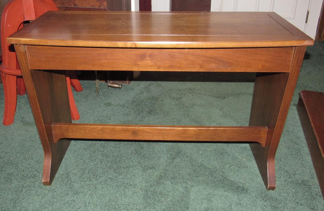 Piano Bench: Approx 16" x 36" x 24" tall.