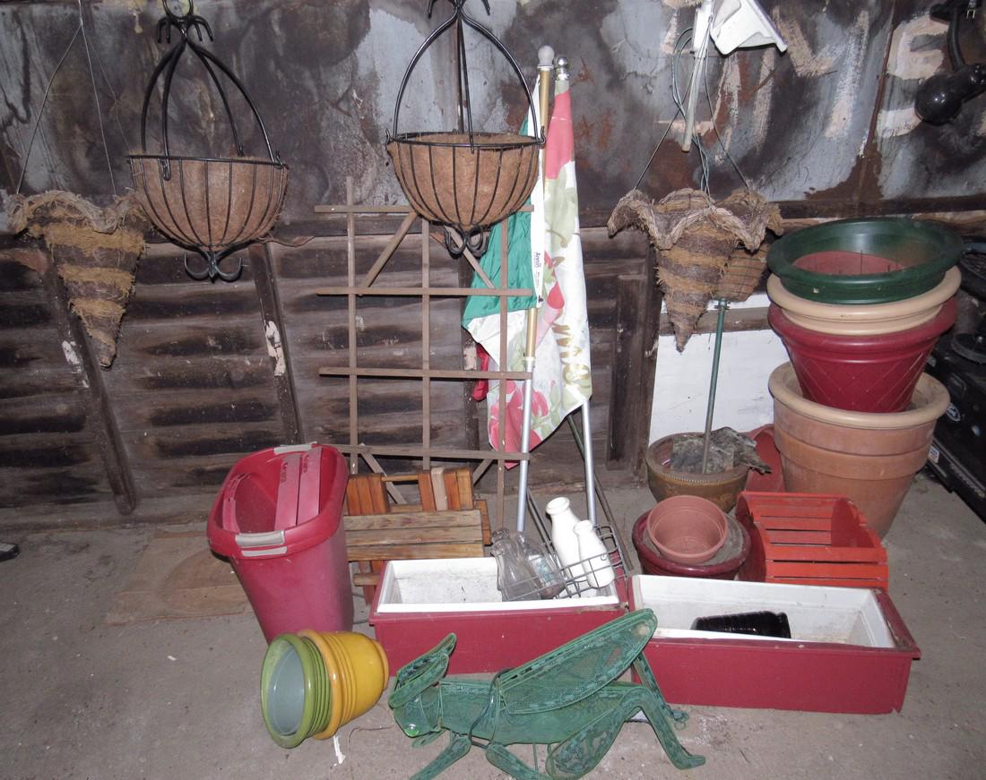 Planters Lighted Grass Hopper & Misc: Getting all pictured. Take what you want and leave the rest