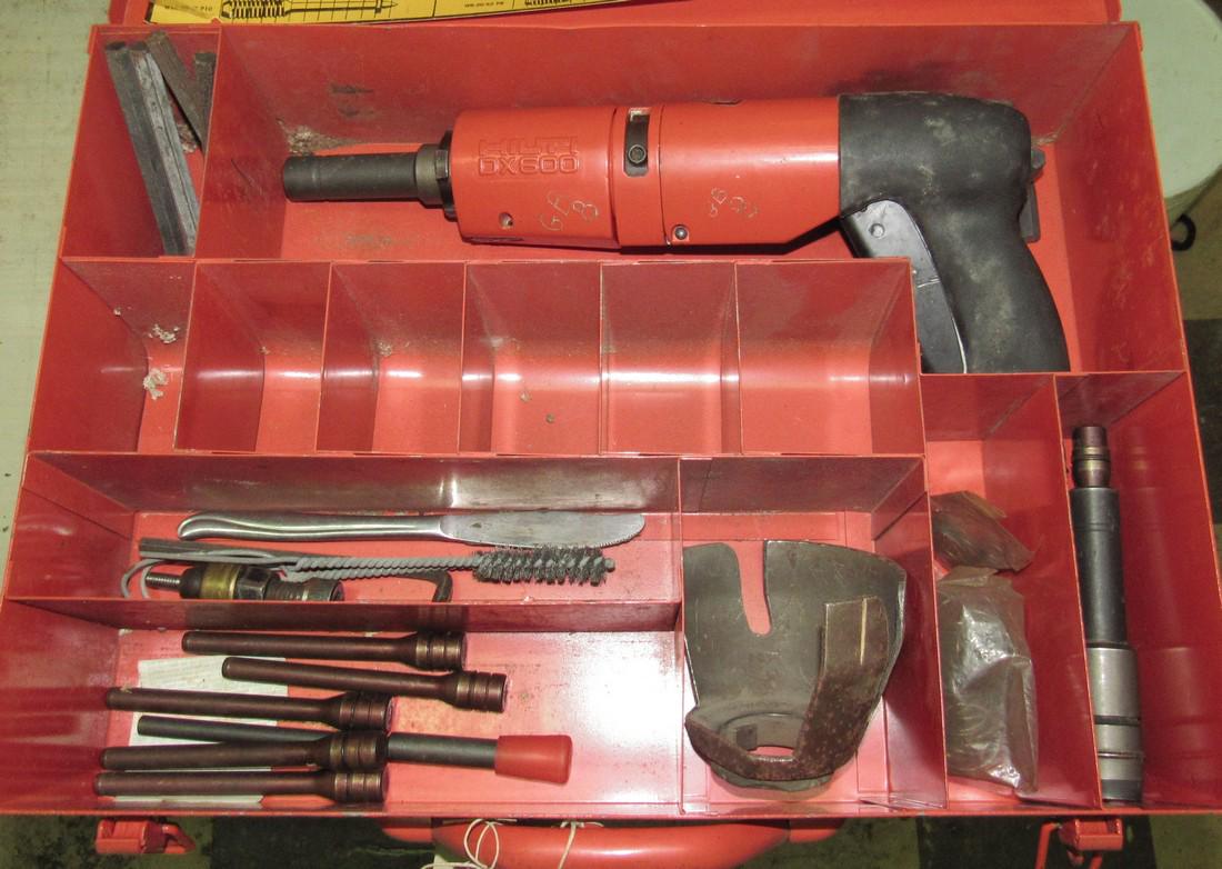 Hilti GX600 Vintage Piston Drive Tool: Getting all pictured