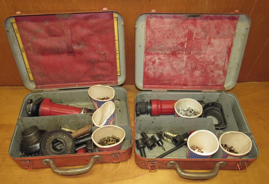 2 Vintage Hilti DX 500 Rapid Fastening System: Getting all pictured