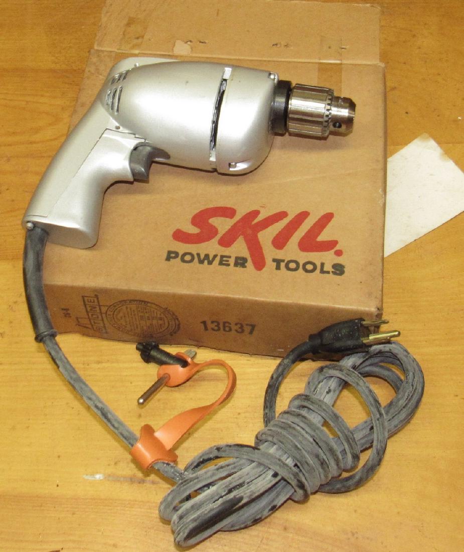 Vintage Skil Model 75 1/4 Heavy Duty Drill NOS: Never used !