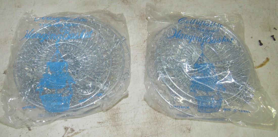 (2) 3 Tiered Wire Baskets: New