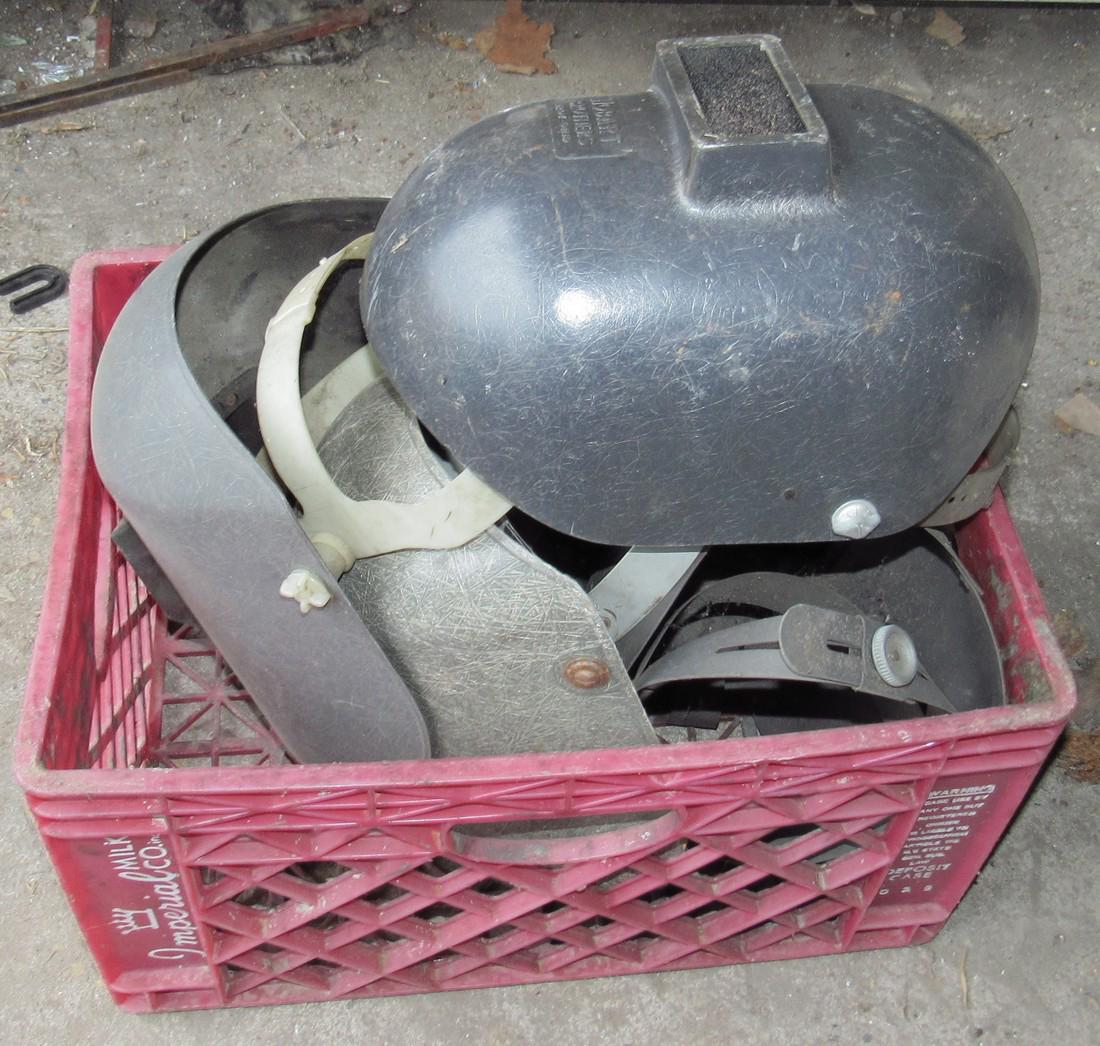 4 Vintage Hobart Welders Masks: Getting all 4 pictured
