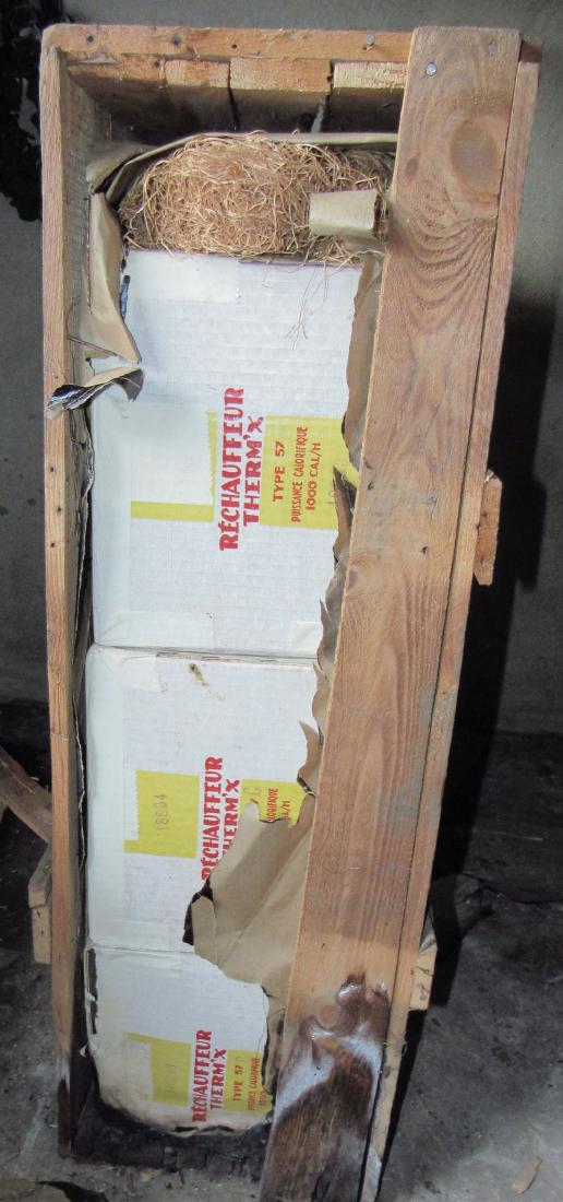 6 Therm'X Type 57 Heaters in Original Shipping Crate: Getting 6 heaters in original crate
