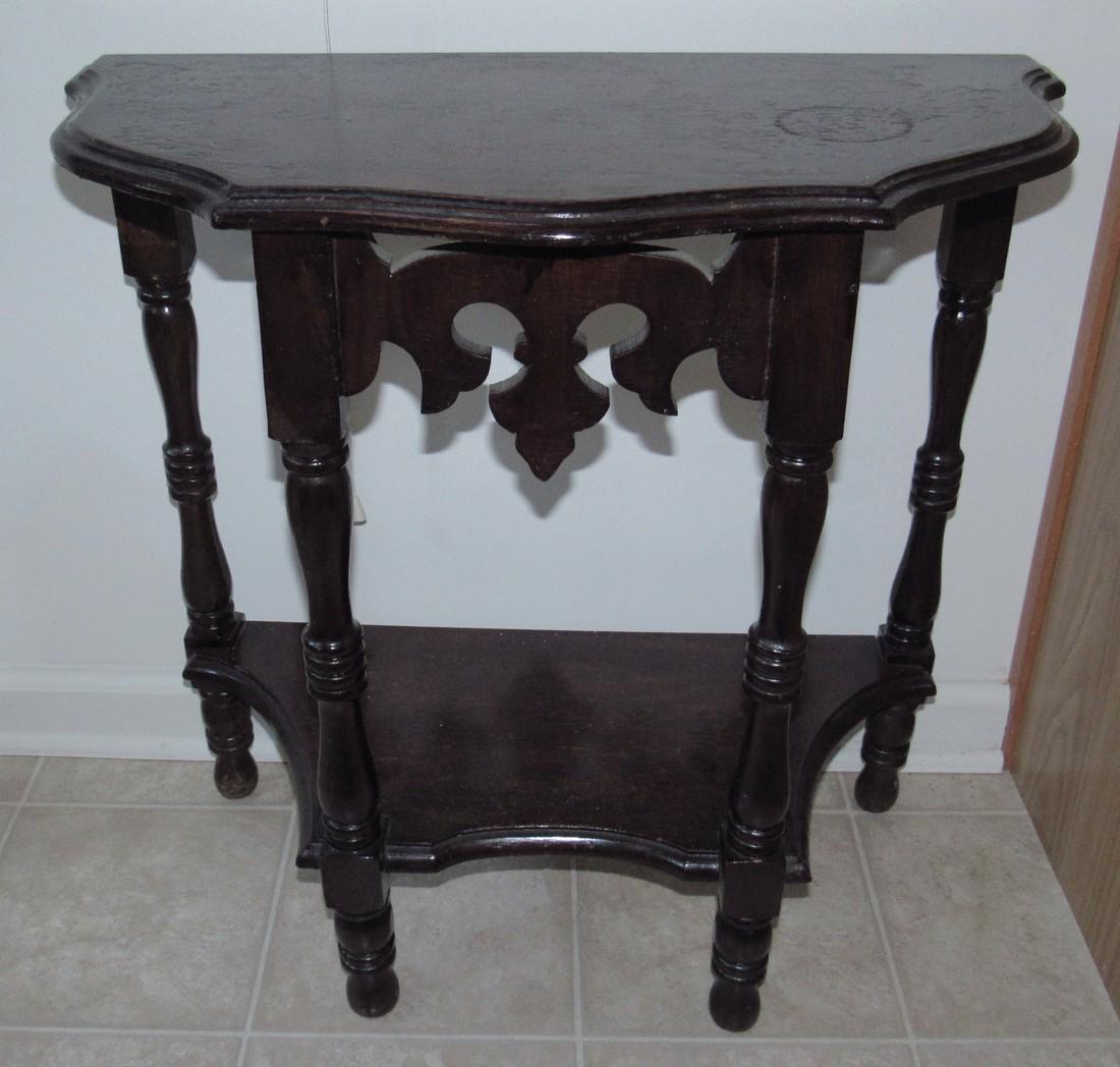 End Table: Approx 12" x 24" x 23 1/2" tall