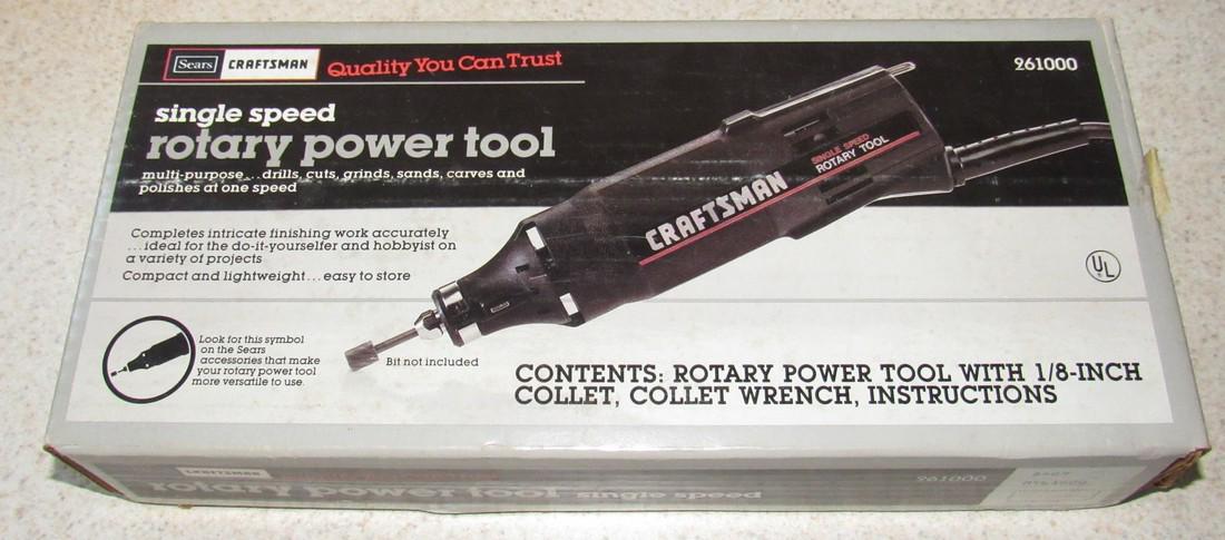 Sears Craftsman Rotary Power Tool: Never used
