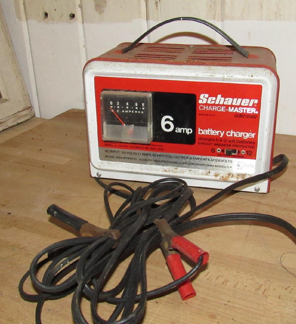 Schauer Battery Charger 6 amp: Battery Charger