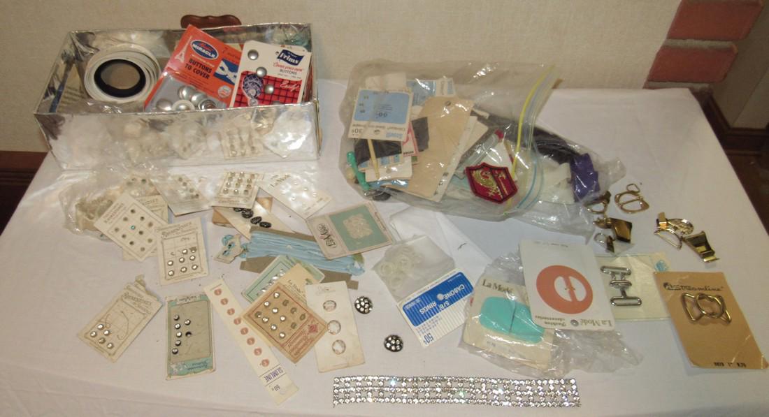 Sewing Buckles Buttons and Misc: Getting all pictured