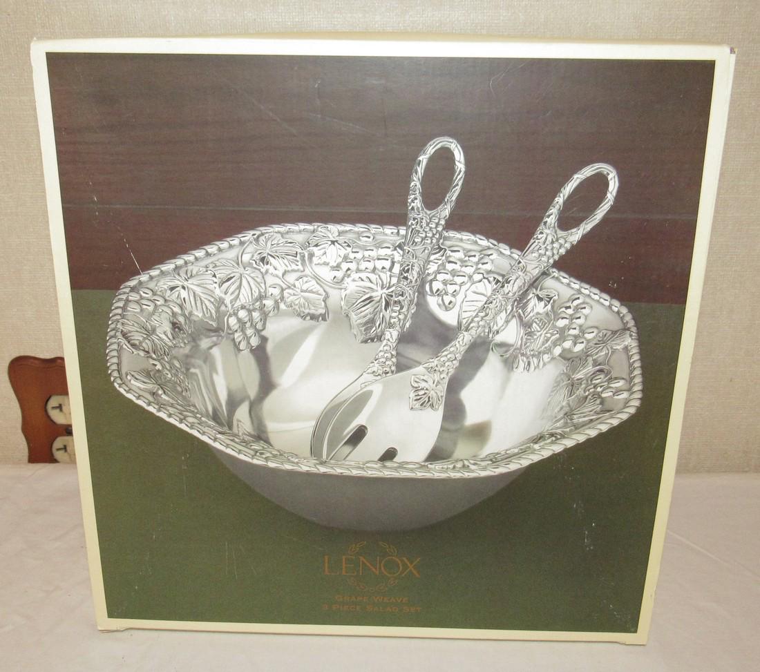 Lenox 3 Piece Grape Weave Salad Set: 3 Piece Set