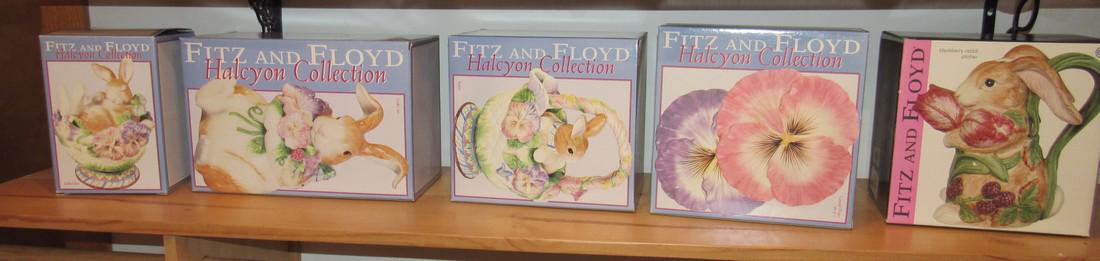 Fitz and Floyd Halcyn Collection Pitchers Cookie Jar: Getting all pictured