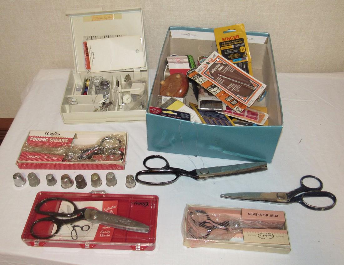Pinking Shears Thimbles & Misc Sewing: Getting all pictured