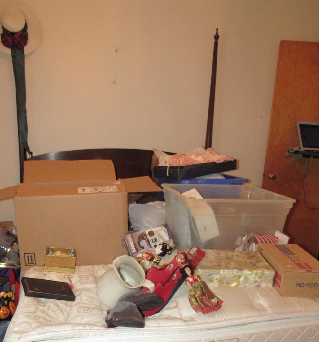 Bed and Contents: Take what you want and leave the rest