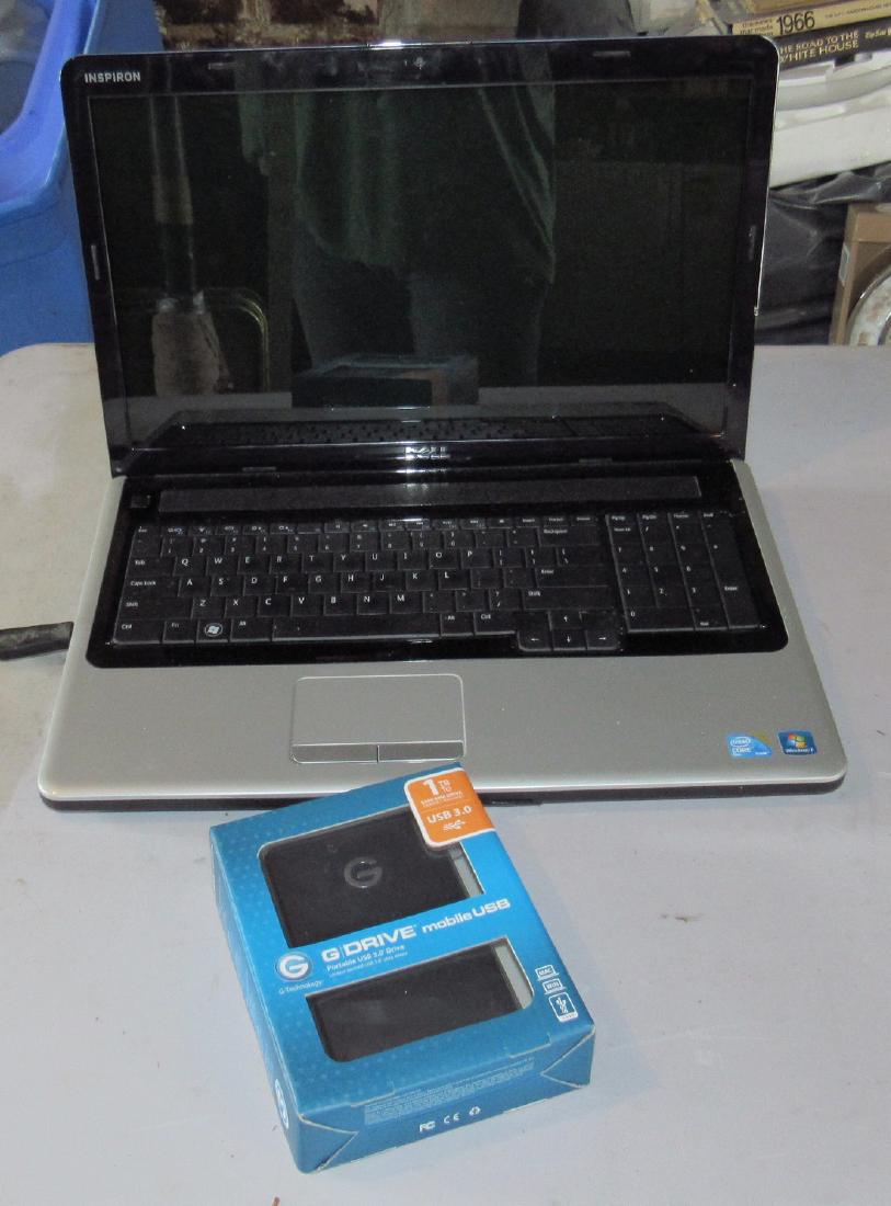 Dell Inspiron 1750 Laptop Computer G Drive Mobile USB: Sold in untested condition