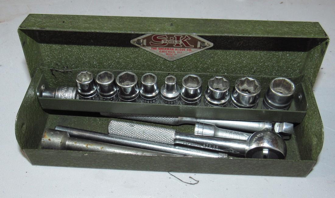 SK Tools 1/4" Drive Socket Set: Getting all pictured in box