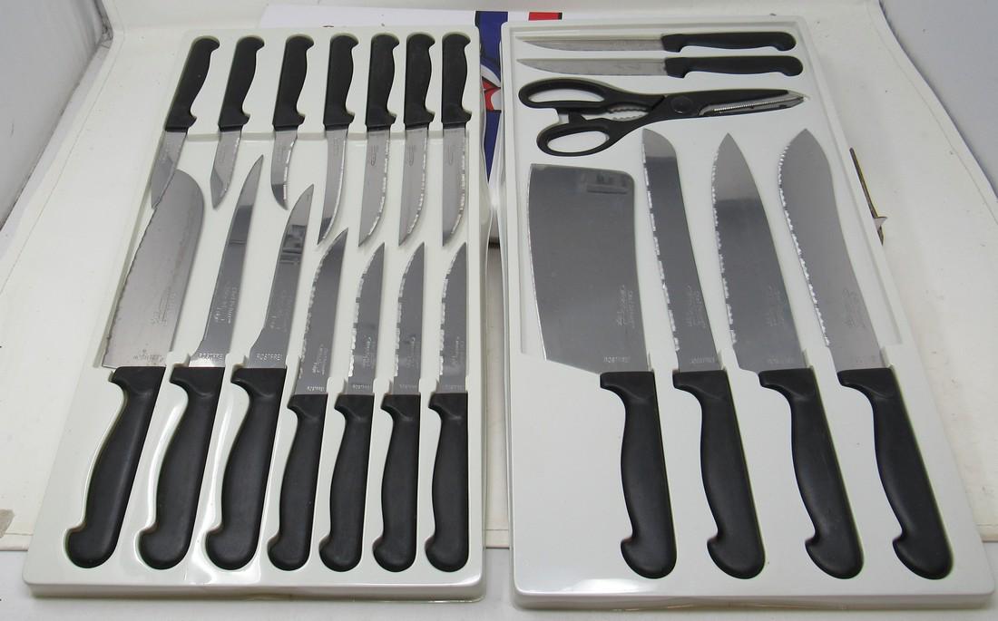 Chef Deluxe Miracle Edge Frost Cutlery Set: Never used !