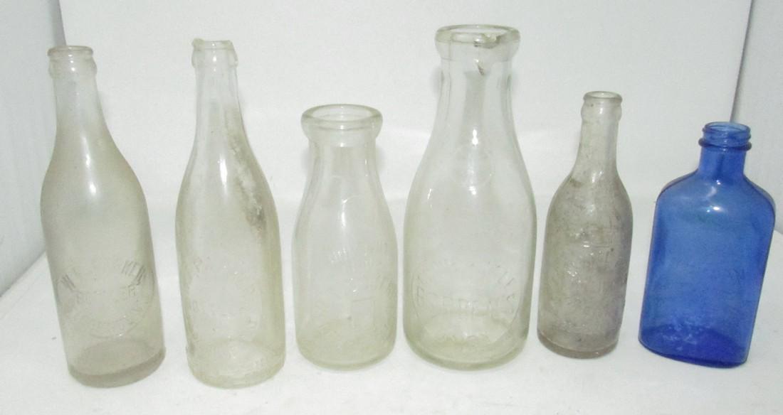 Doherty Florence NJ Bordens Milk Bottle Parker: Getting all 6 pictured.