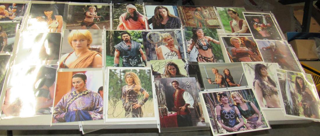 Xena Princess Warrior Pictures some with Autographs: Getting all pictured
