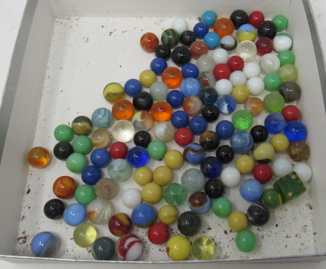 Box of Marbles: Getting all in box