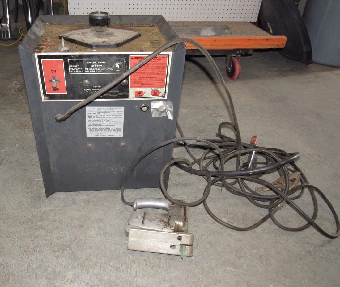 For Auction Sears Craftsman Dual Range 230 Amp Welder (287) on Jul 18