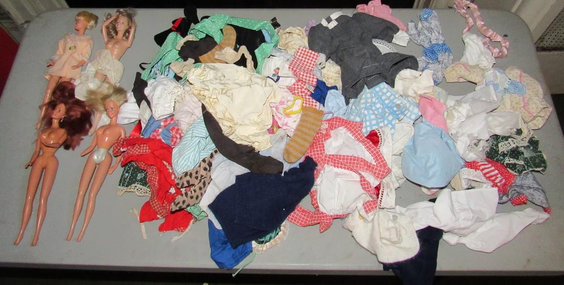 Barbie Dolls and Misc Clothing: Getting all pictured