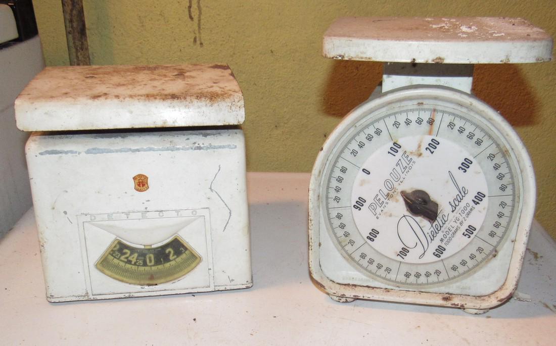 Vintage Detecto and Pelouze Scales: Scales