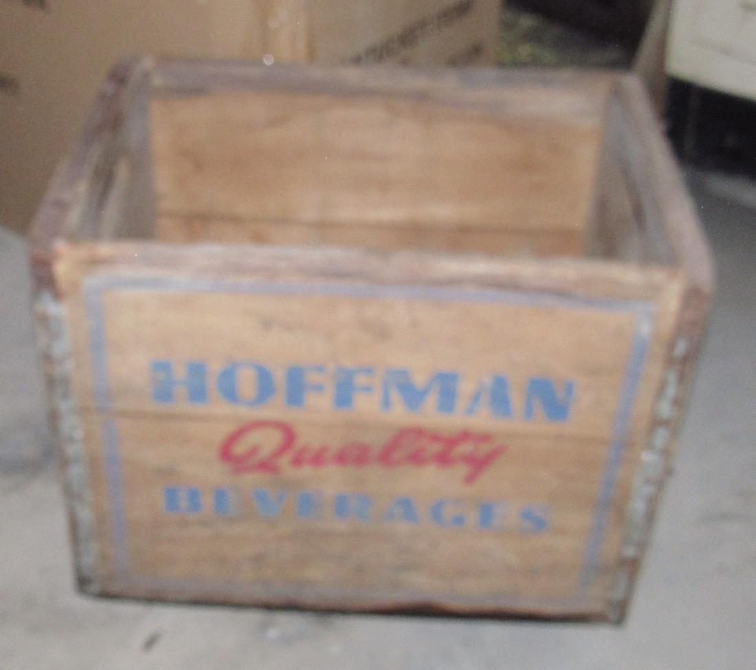 Hoffman Beverages Wooden Crate: Wooden Crate